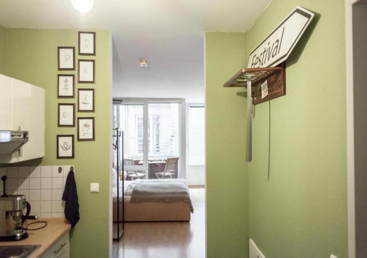 Zentrale - Ferienwohnung Am Thomaskirchhof 라이프치히 외부 사진